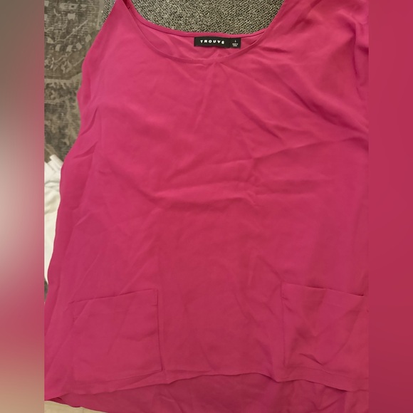 NWT Trouvé s/s blouse from Nordstrom size L - Picture 5 of 5